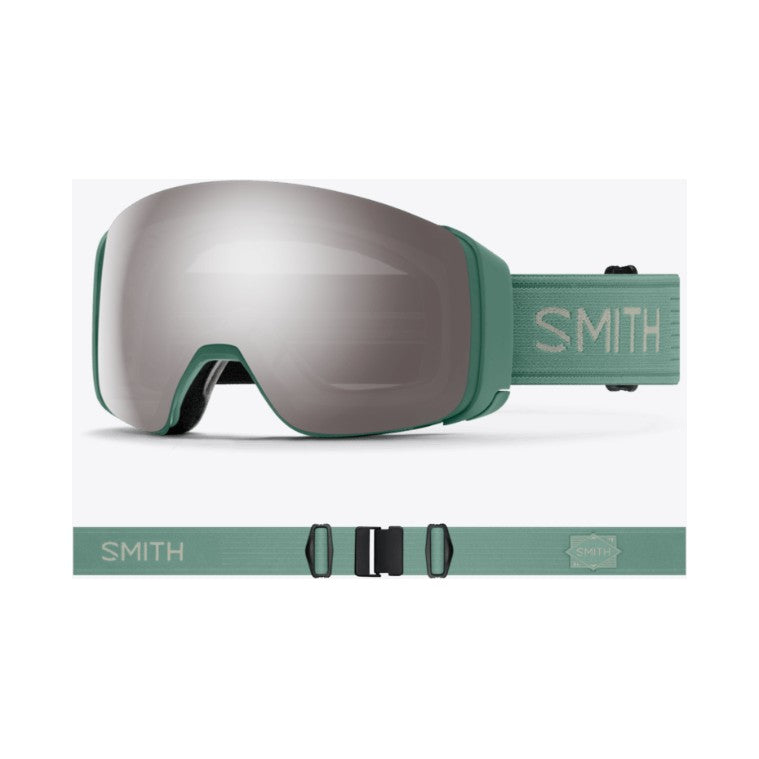 Smith Optics Smith 4D MAG Cactus | ChromaPop Sun Platinum Mirror One Size – Snow Goggle