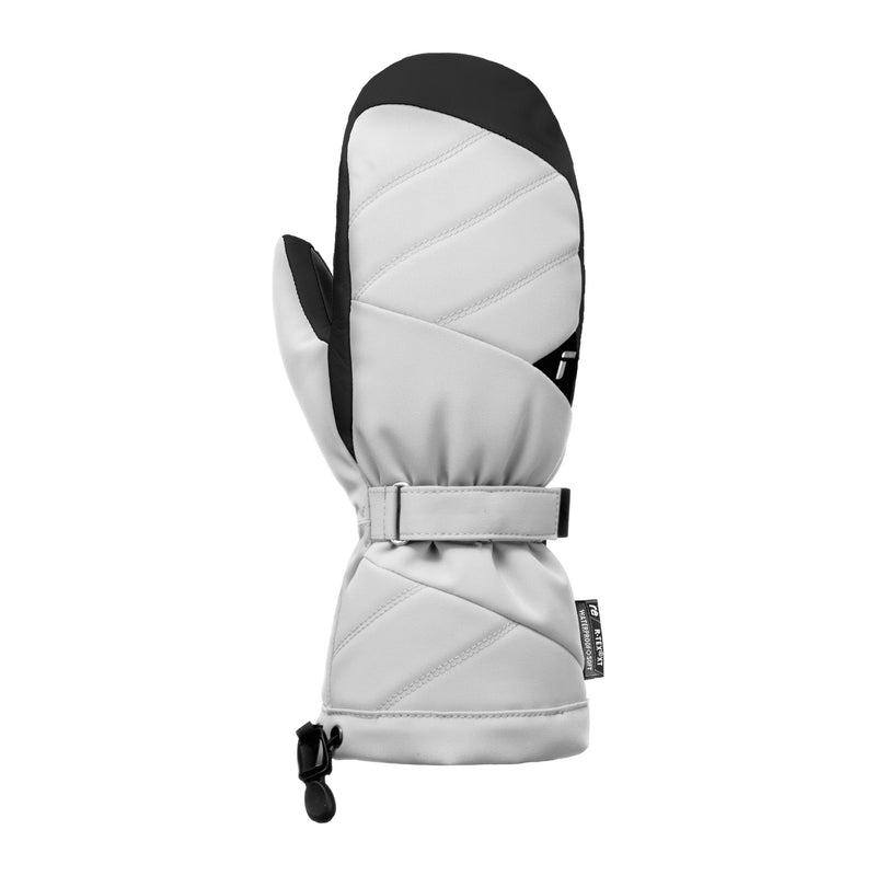 Reusch Sonja R-TEX® XT Mitten - glacier grey / black - front