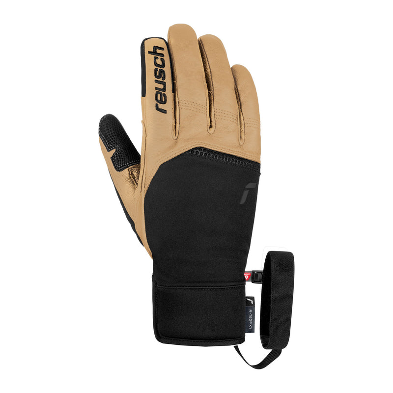 Reusch LLEON R-TEX® XT - tan / black - front
