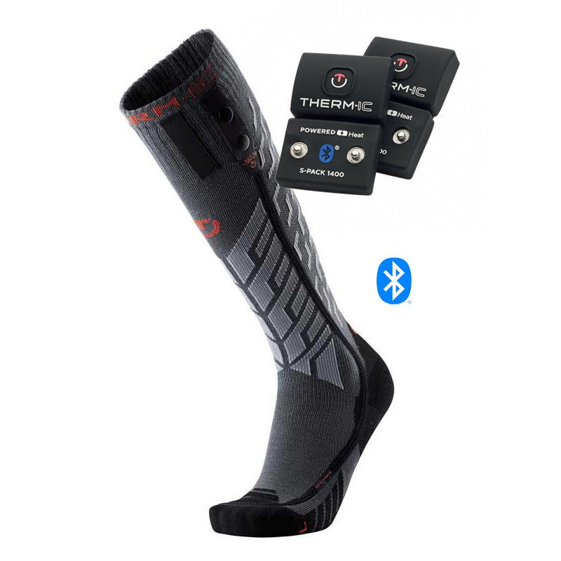 Therm-ic Ultra Warm Performance S.E.T Heated Socks + S-Pack 1400B