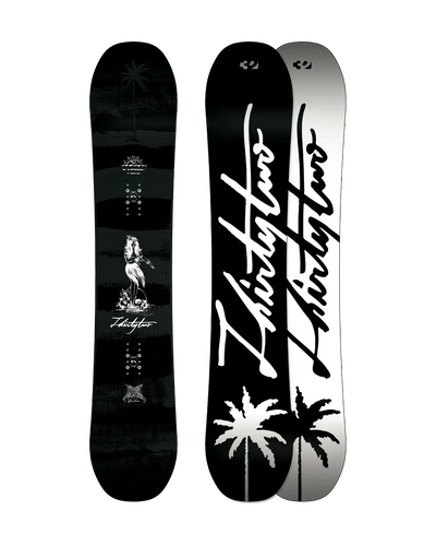Thirtytwo Permanent Vacation Carbon - Black - 156 snowboard