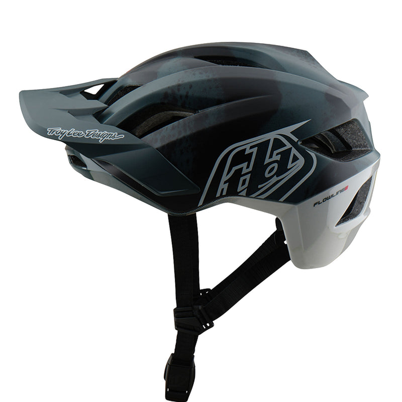 Troy Lee Designs FLOWLINE SE HELMET; BADGE CAMO GRAY MD/LG