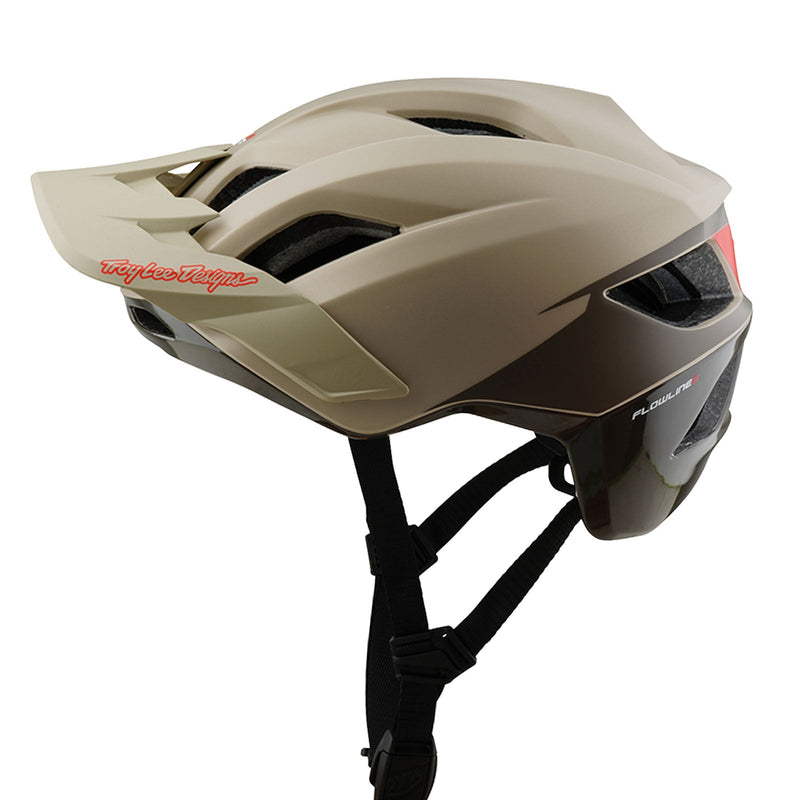 Troy Lee Designs FLOWLINE SE HELMET; TROOPER TITANIUM XL/2X