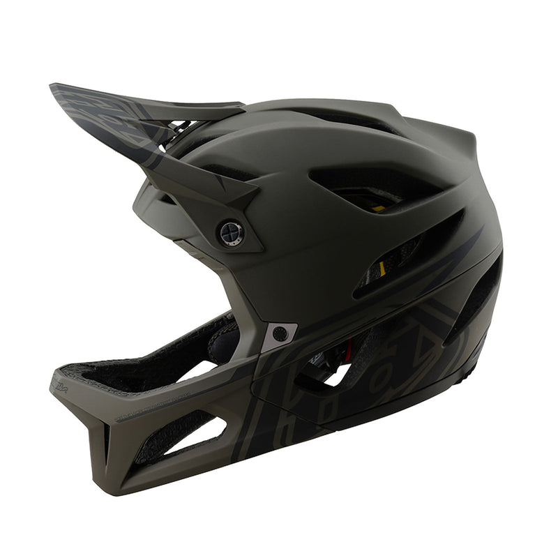 Troy Lee Designs STAGE HELMET; STEALTH CAPER MD/LG